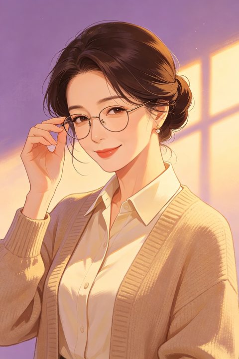 nimoo知性姐姐苏苏的人设头像